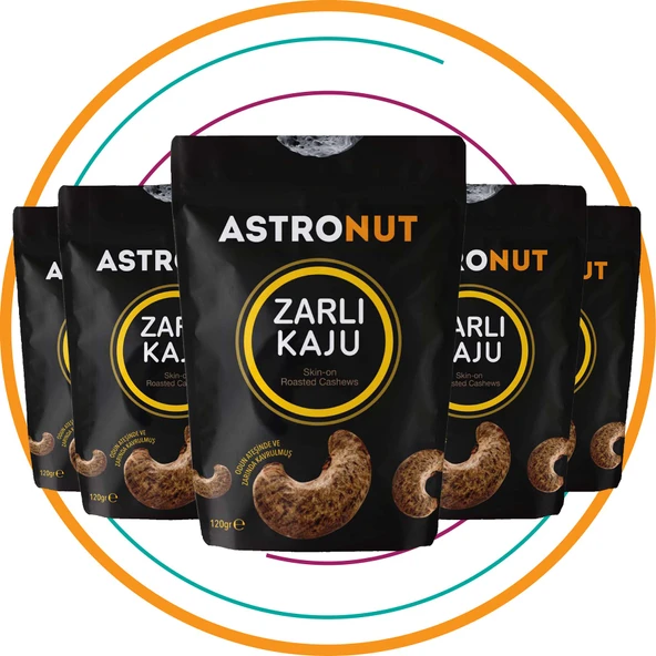 Astronut Zarında Kavrulmuş Kaju 120 Gr ( 5 Adet )