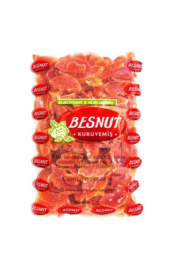 Besnut Papaya Kurusu Dilimli 1 Kg