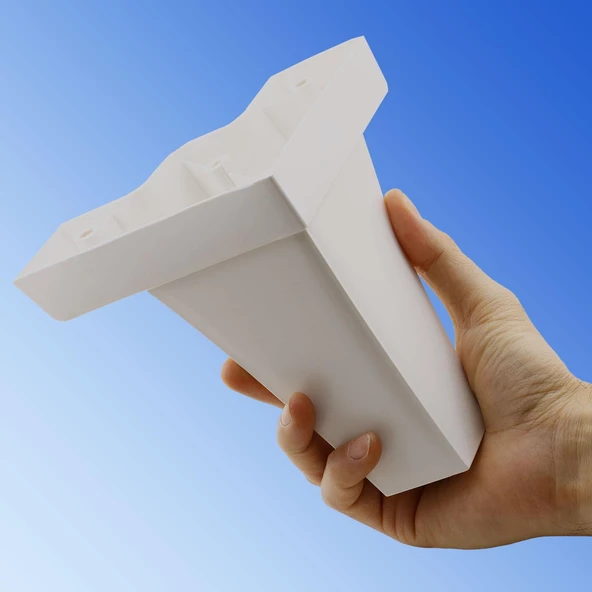 Venüs Lüks Mobilya Kanepe Sehpa Tv Ünitesi Koltuk Ayağı 14 Cm Beyaz Baza Ayakları - Resim 4