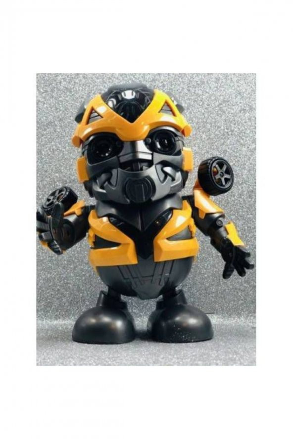 Robot Dance Hero Bumble Bee Işıklı Dans Eden Transfo - 3