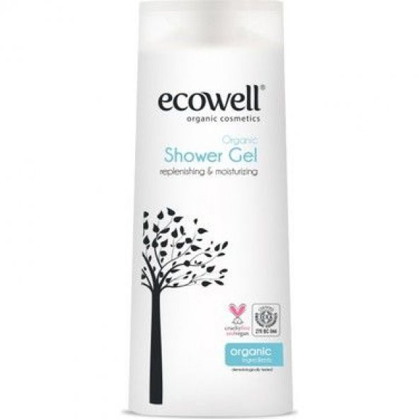 Ecowell Organik Duş Jeli 300 ml 10 Adet