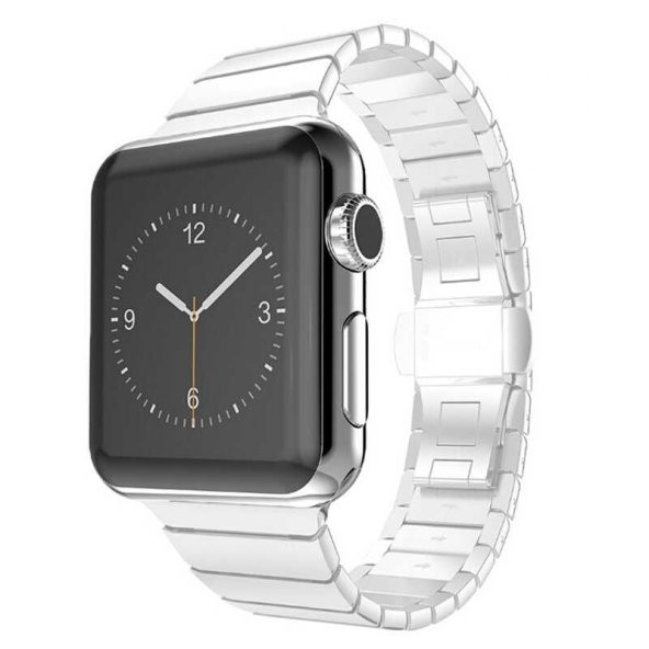 Apple Watch 42mm KRD-16 Metal Katlamalı Kordon - 10