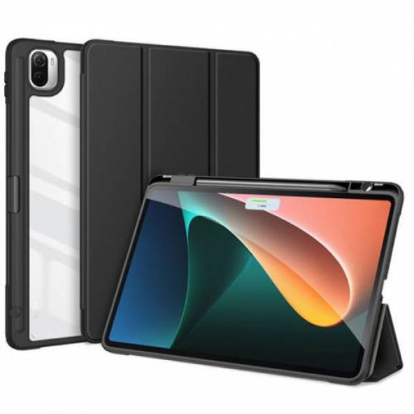 Polham Xiaomi Mi Pad 5 - 5 Pro Kılıf Kalem Yerli Bölmeli Xiaomi Mi Pad Tablet Kılıfı