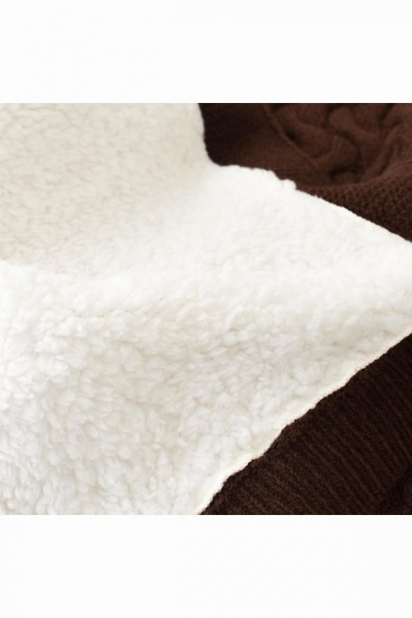 Bibaby 64570 Hasır Triko İçi Welsoft Bebek Battaniyesi 90x100 cm. - 3