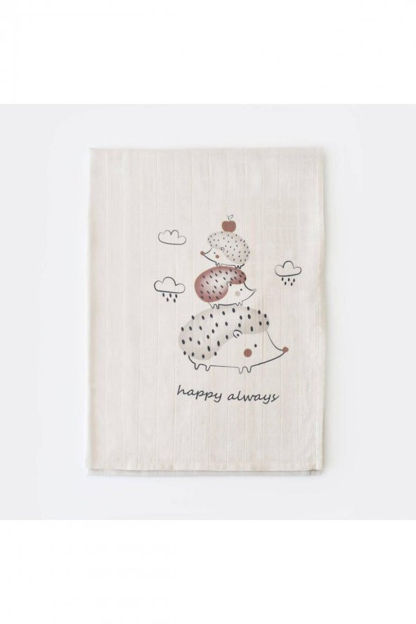 Bibaby Müslin Battaniye Clouds Are Happy Bambu 100x130 cm.