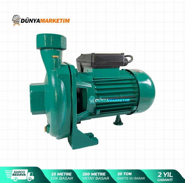 SP152 Salyongoz Pompalı Kademeli Su Motoru 2 Hp 2 Eldiven ve Kontrolkalemi Hediyeli - 3