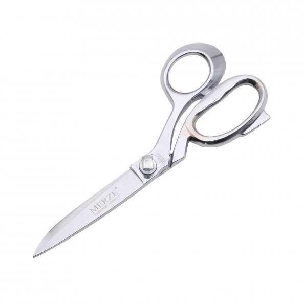 Merze 6257-7 Krom Kaplama somunlu Terzi Makası No:7D-115 - 5