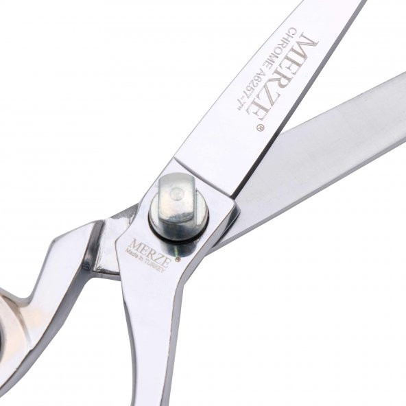 Merze 6257-7 Krom Kaplama somunlu Terzi Makası No:7D-115 - 6