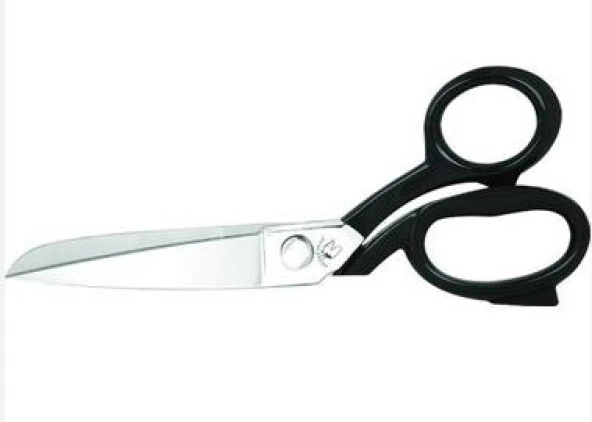 FDM Horsehead 421-7 Somunlu Terzi Makası Siyah Saplı D137 No:7 (17,5 cm) - Resim 3