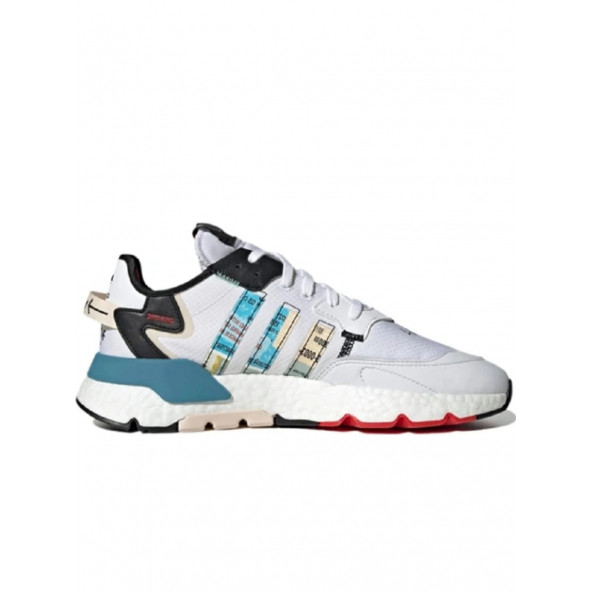 Adidas Nite Jogger beyaz ayakkabı - 2