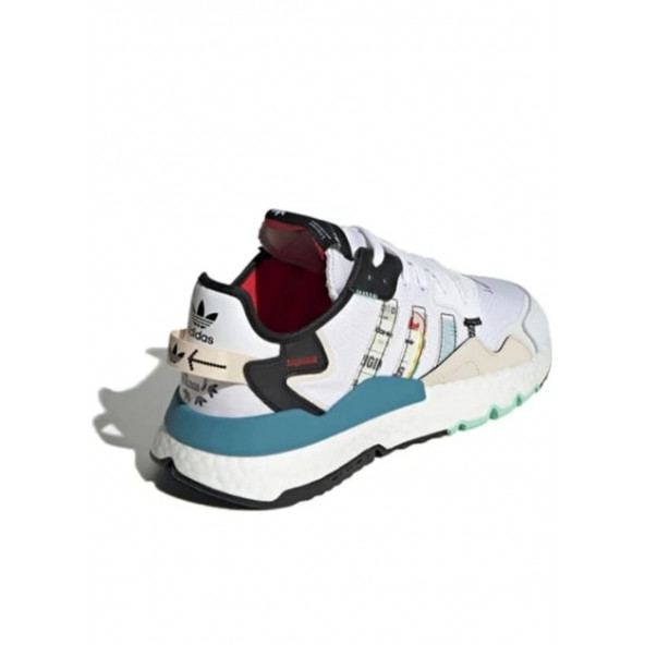 Adidas Nite Jogger beyaz ayakkabı - 3