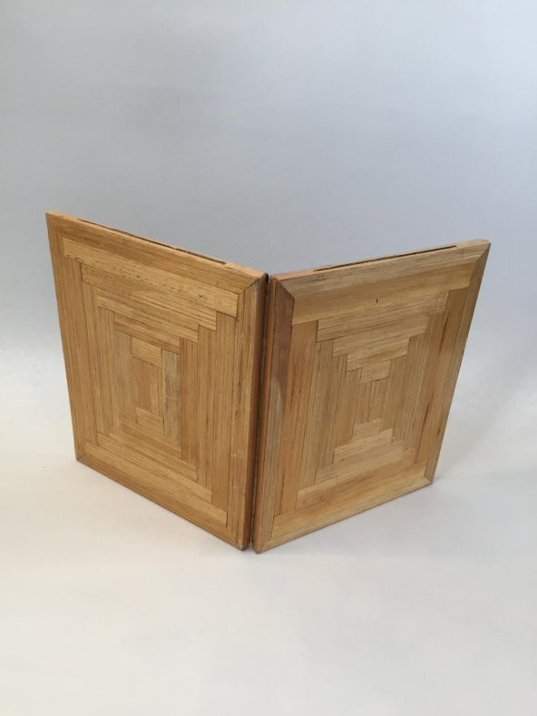 Çiftli Bambu Fotoğraf Çerçevesi 10x7 cm - 3