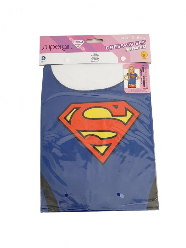 DC Comics Supergirl Kostüm 3-6 Yaş - 2