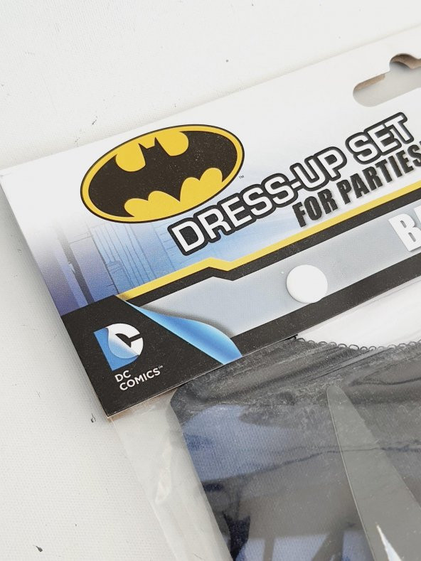DC Comics Batman Maskeli Kostüm 3-6 Yaş - 7