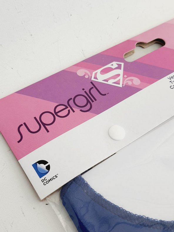 DC Comics Supergirl Kostüm 3-6 Yaş - 5