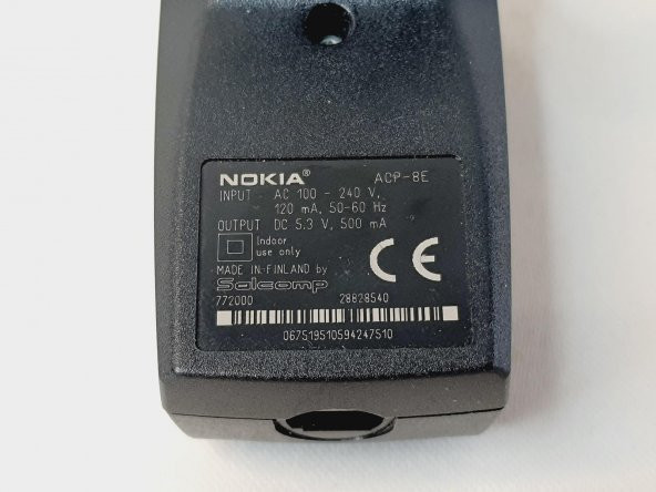 Nokia ACP-8E Şarj Cihazı 5.3V 500mAh (Sadece Adaptör) - 2