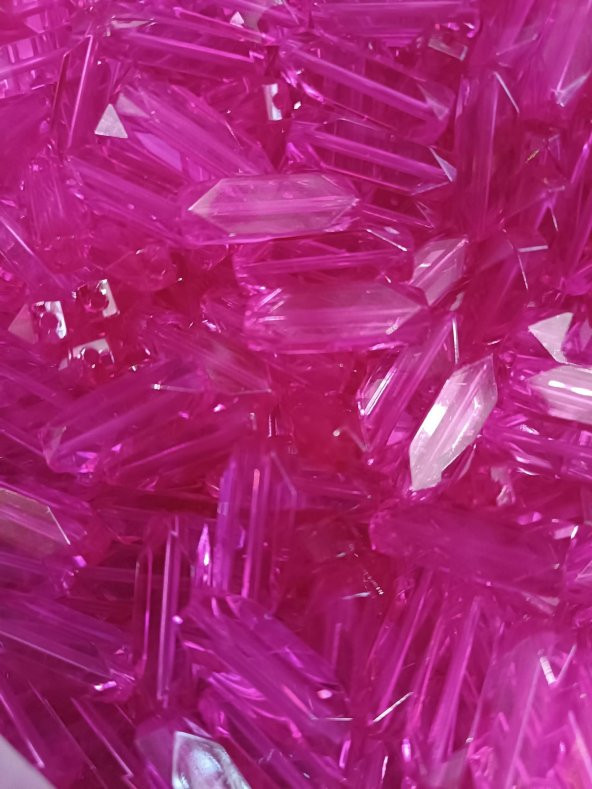 Rengarenk Plastik Boncuk 70 Kg - Renkli Takı Malzemesi - 4
