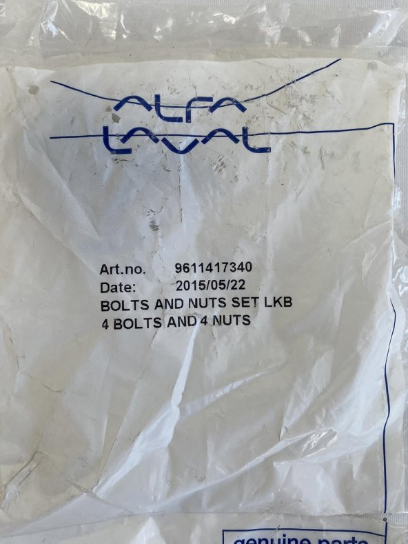 Alfa Laval Kelebek Valf Lkb-2m/m DN25 EPDM 304L 9612075215 - 8