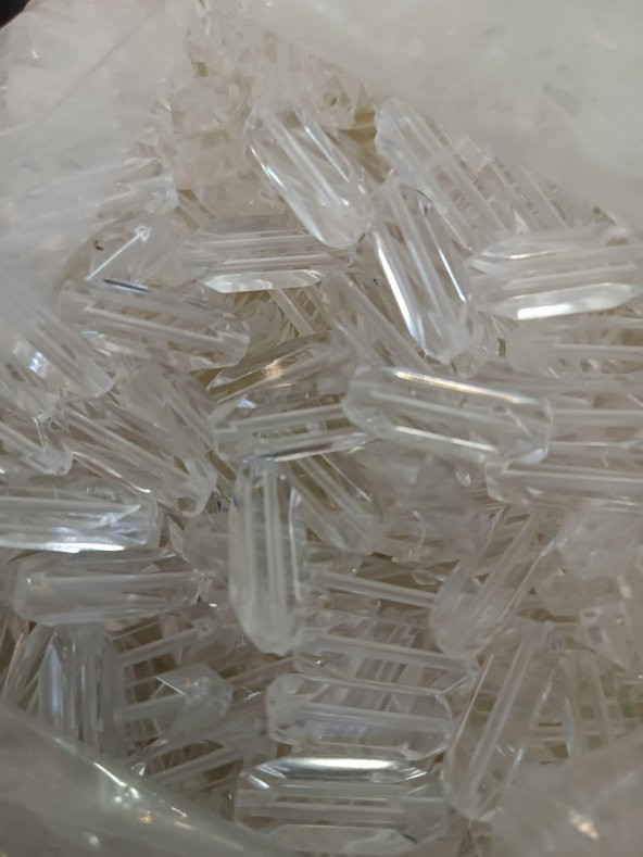 Rengarenk Plastik Boncuk 70 Kg - Renkli Takı Malzemesi - 12