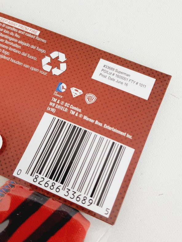 DC Comics Superman Maskeli Kostüm 3-6 Yaş - 7