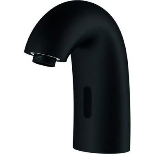 GPD - SİYAH - FOTOSELLİ LAVABO BATARYASI ÇİFT SU GİRİŞLİ - FLB10-S