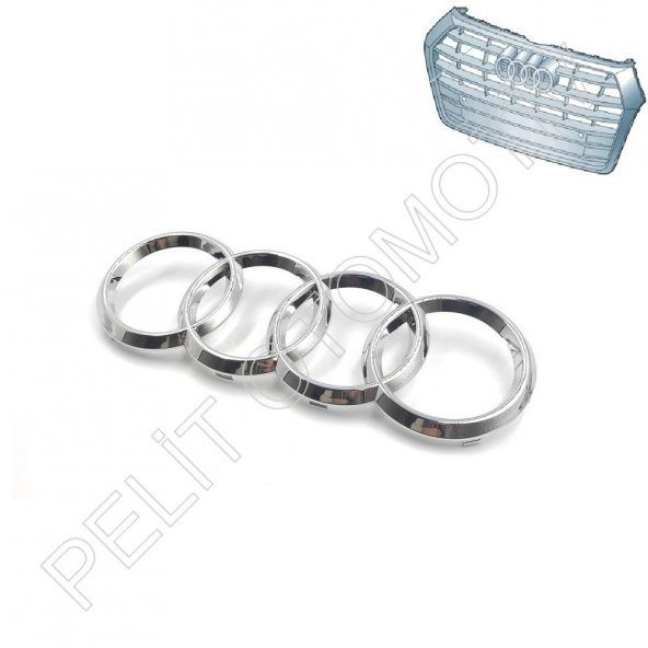 Audi A8 2010-2014 Ön Panjur Arma Logo 4H0853605B