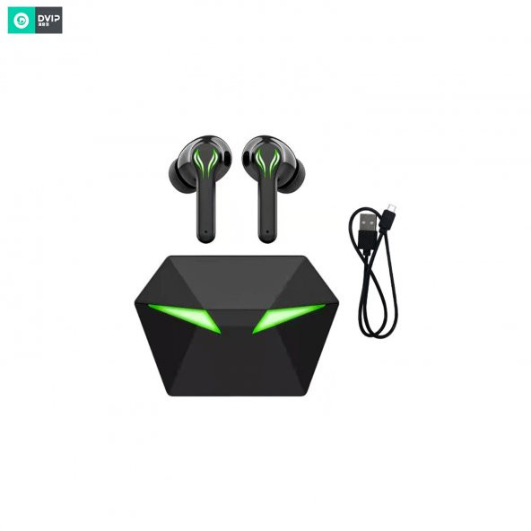 DVIP AK47 Kablosuz Oyuncu Kulaklığı Bluetooth 5.0 Kulaklık Siyah - 4