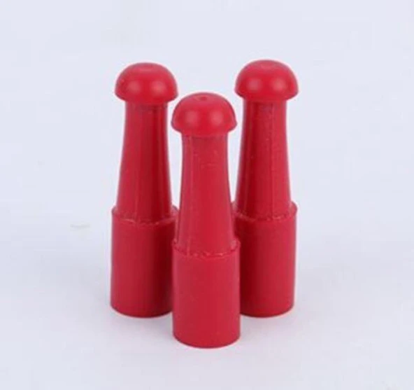 Mühür Kauçuk Alaşım Kırmızı Kaşe Yuvarlak 150mm - 3