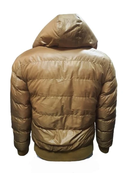 Moncler Erkek Su İtici Kapüşonlu Şişme Mont M-00448 - Resim 3