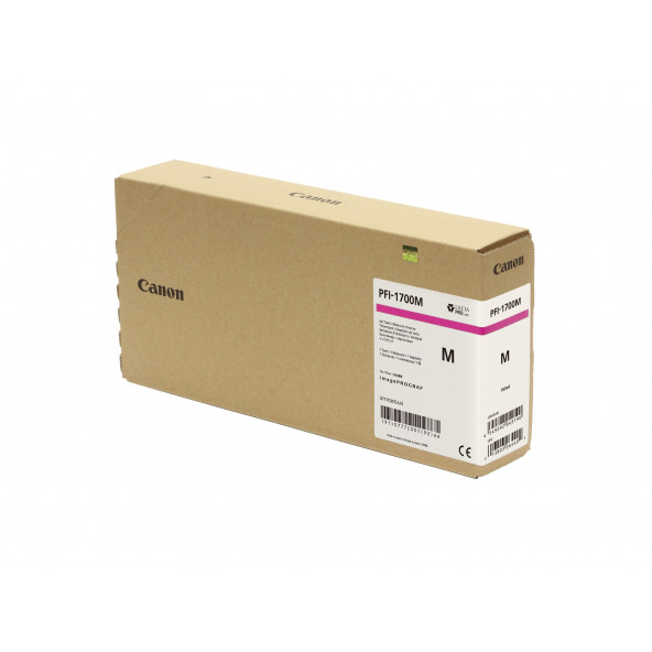 Plottersarf Canon PFI-1700 M (Magenta) Kırmızı Plotter Orijinal Mürekkep Kartuş 700 ml. (0777C001) ürün görseli