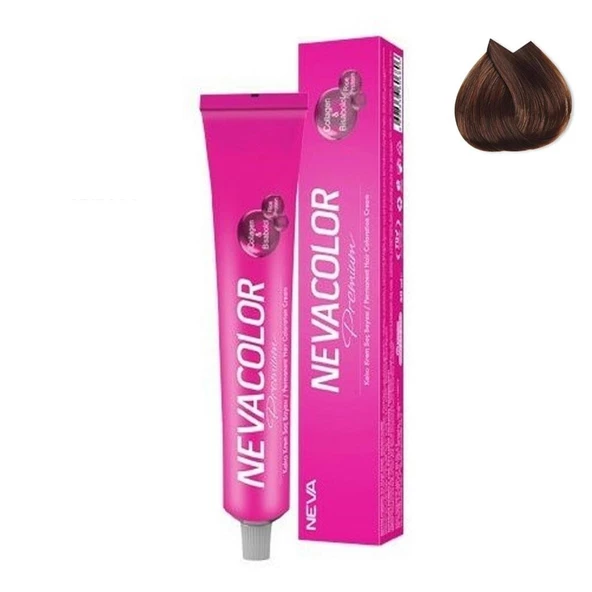 Nevacolor Tüp Saç Boyası 63 Fındık Kabuğu 50ml