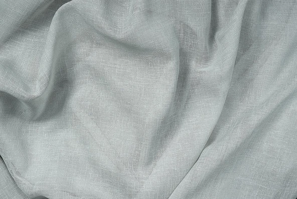 KETEN MODEL GRİ RENK TEK KANAT Hazır dikilmiş Pileli Fon Perde 300*260 cm ürün görseli