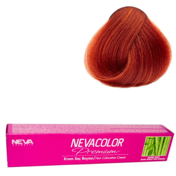 Neva Color Premium Tüp Saç Boyası 5.4 Açık Kestane