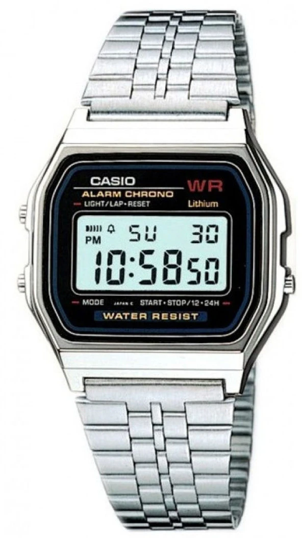 CASIO A159W-N1DF DİJİTAL RETRO MODELİ UNISEX KOL SAATİ