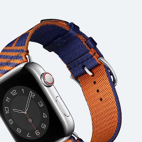Apple Watch 38mm KRD-51 Hasır Kordon - 11