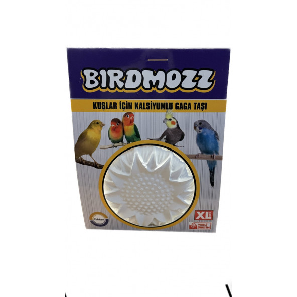 BirdMozz Kuşlar Için Xl Büyük Boy Kalsiyumlu Gaga Taşı - 2