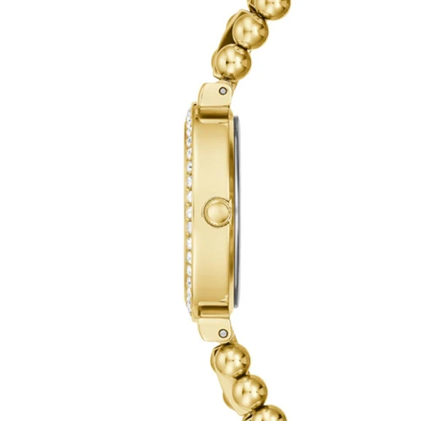 GUESS GUGW0401L2 ALTIN KAPLAMA TAŞLI BAYAN KOL SAATİ - 4