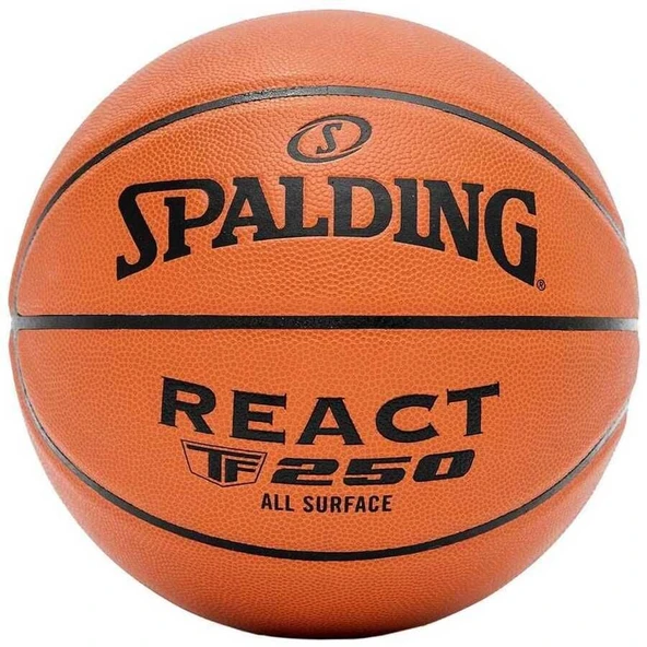 Spalding React Fiba TF-250 SZ5 Basketbol Topu 76803Z - 4
