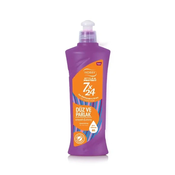 Hobby Style & Protect 7X24 Saç Şekillendirici Krem 250ml - 2