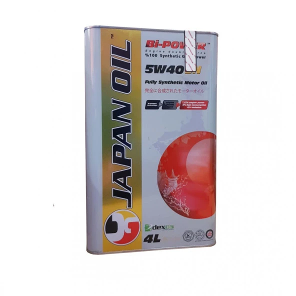 Japan Oil Bi-Power Tam Sentetik Dexos1 5w40 4Lt (Ü:2023)