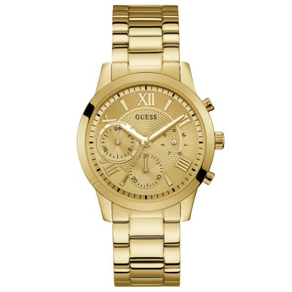 GUESS GUW1070L2 ALTIN KAPLAMA BAYAN KOL SAATİ