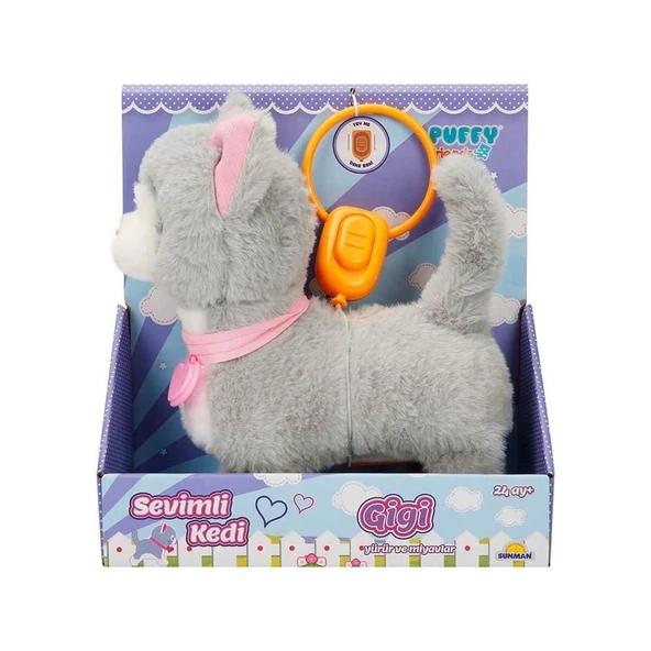 Sevimli Kedi Gigi Sesli ve Hareketli - 3