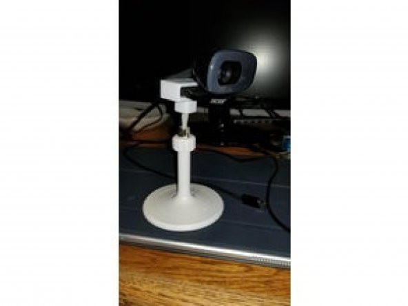 Logitech C270 Tripod Kamera Yuvası Aparatı Aksesuar Tutucu - 9