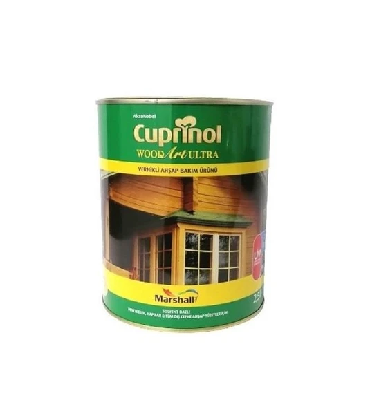 Cuprinol Wood Art Ultra Vernikli Ahşap Koruyucu    0.75lt Tik - Resim 3