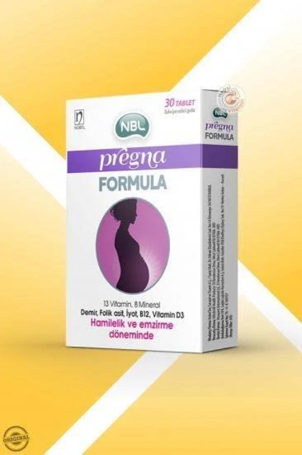 NBL Pregna Formula 30 Tablet - Resim 2