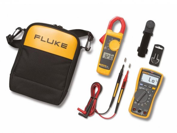 Fluke 117/323 Eur Combo Kit Dijital Multimetre ve Penampermetre