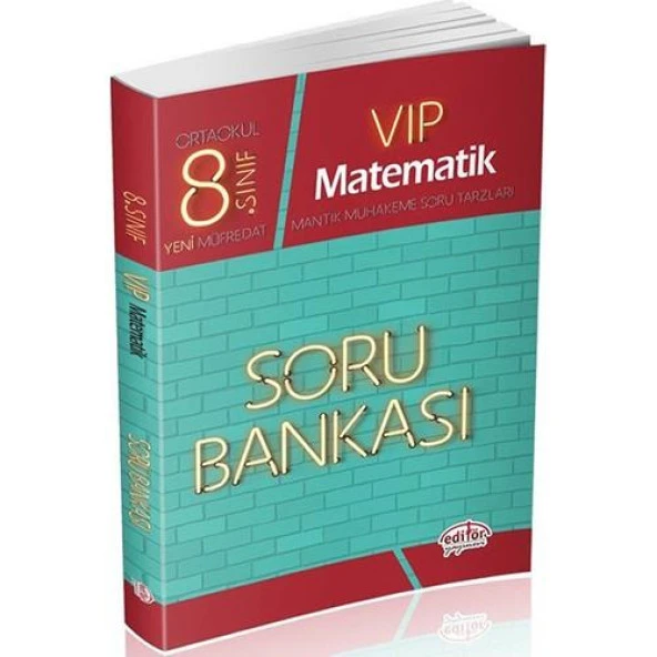 EDİTÖR VIP 8.SINIF MATEMATİK SORU BANKASI