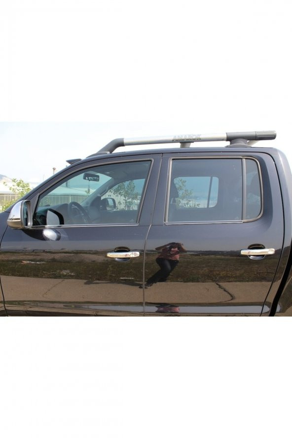 Volkswagen Amarok 2010 Ve Sonrası Krom Cam Çıtası 4 Parça Paslanmaz Çelik - 2