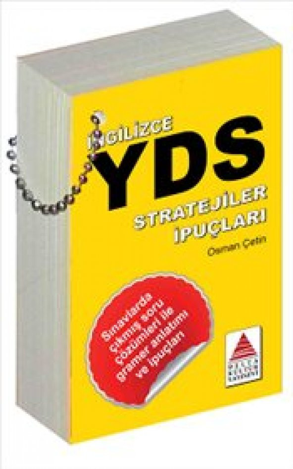 İngilizce YDS Stratejiler İpuçları Delta Kültür Yayınevi Osman Çetin 2013 Türkçe Ciltsiz