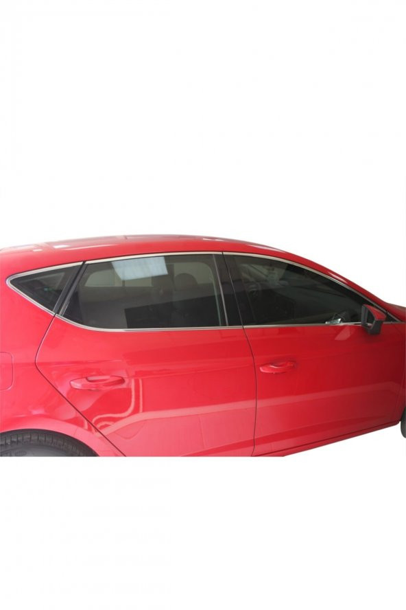 Seat Leon III Cam Çerçevesi 12 Prç Krom 2012 Ve Sonrası - 2